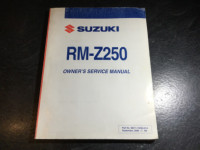 2007 Suzuki RM-Z250 K7 Service Repair Manual Motocross Dirtbike
