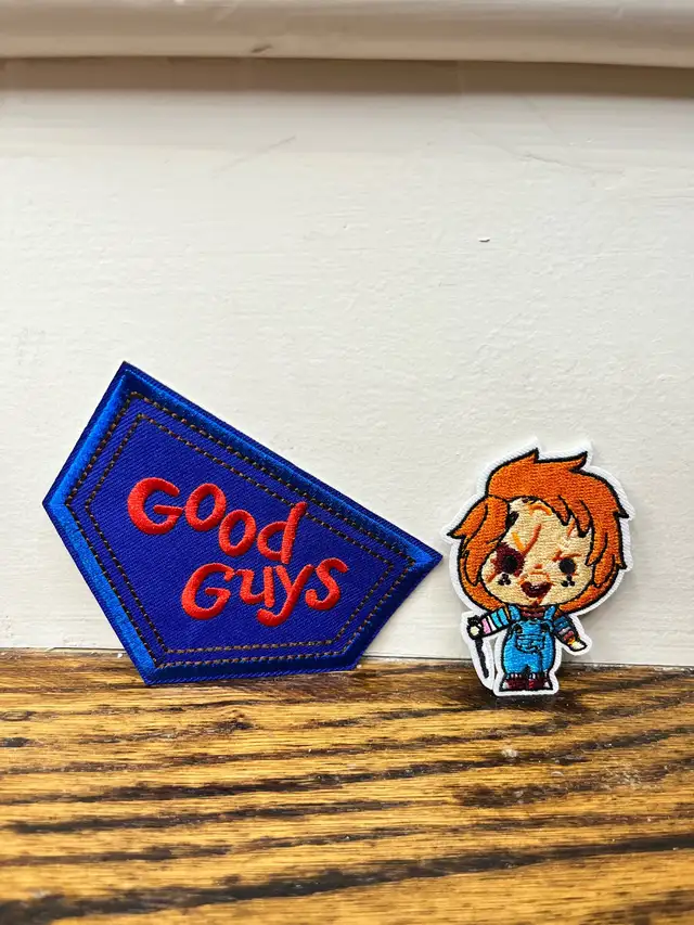 Child’s play Iron on Patches featuring Chucky