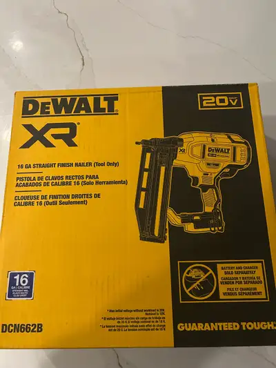 Dewalt Straight Finish Nailer , View more