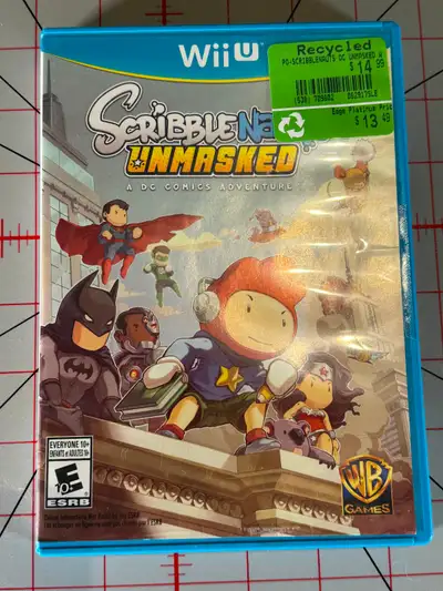 Scribblenauts Unmasked: A DC Comics Adventure (Wii U) Complete, View more