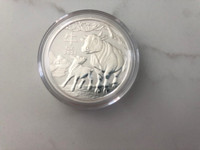 Year of the Ox-Australian Silver Lunar Series 2021 - 1/2 oz