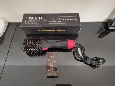 One Step Hair Dryer and Styler - Hot Air Brush - New, View more