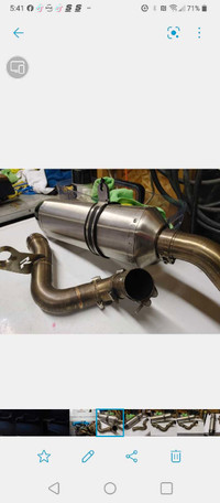 DOMINATOR EXHAUST FOR BMW GS 850&750 $500 0R BO