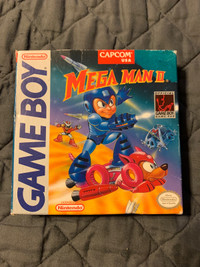 Mega Man II for Nintendo Game Boy.  Box and manual included