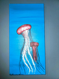 "Jellyfish", 2014, Painting or Print 