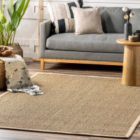 12x18 nuLOOM Elijah Seagrass Area Rug