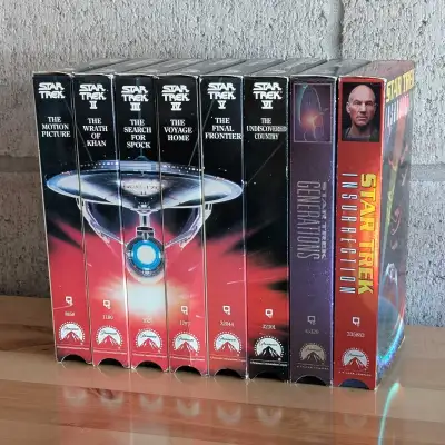 Star Trek VHS Films, View more