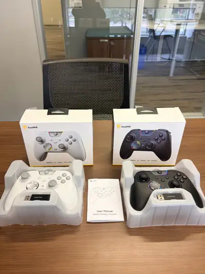 Two  EasySMX X05Pro PC/Switch/iOS/Android Gaming Controllers, View more