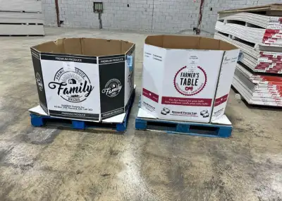 Produce/Consumer Grade Gaylord Boxes - Bulk Quantities, View more