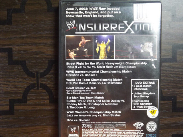 FS: WWE "Insurrextion" DVD in CDs, DVDs & Blu-ray in London - Image 2