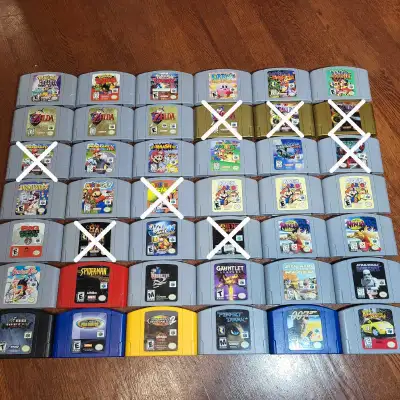 N64 Game Collection (Priced individually), View more