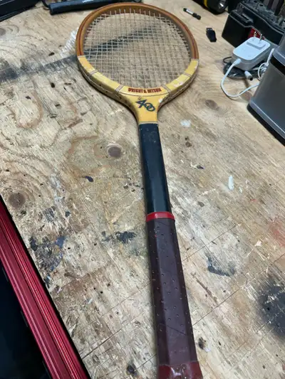 Raquette De Tennis Prince Pro Series Vintage 80s - Manche 4 1/8 - Avec Housse