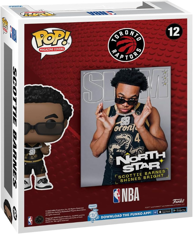 Funko Pop! NBA Cover: SLAM - Scottie Barnes  at JJ Sports! in Arts & Collectibles in Chatham-Kent - Image 2