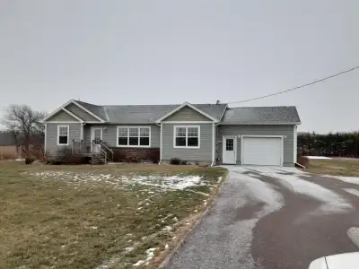 House for rent in Central Bedeque.819 Dunk River Rd.8 years old with 3 bedrooms and 2 bathrooms.Sing...