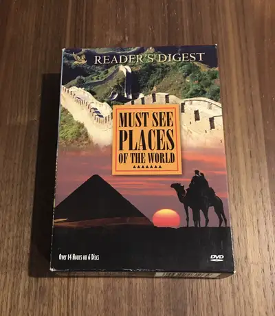 DVD Box Sets - Various - Fun and Action *Must See Places of the World - Reader’s Digest - Over 140 H...