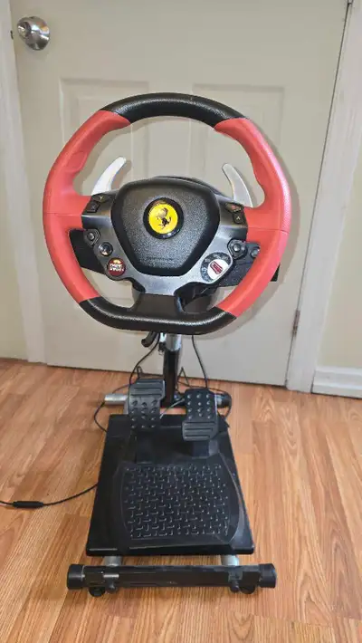 Ferrari 458 Spider Racing Wheel with stand , View more
