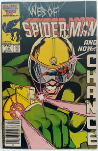 Web of Spider-Man # 15, 1st Appearance of Chance, NS Edition