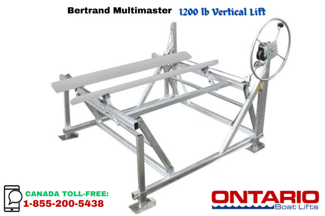 Bertrand 1200 lb Vertical PWC Lift for Your Beloved Watercraft in Other in Thunder Bay