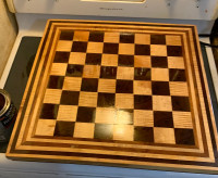Chess boards  hand made locally.