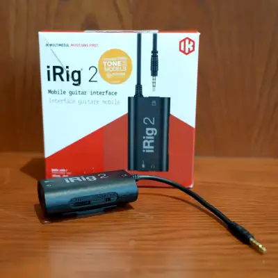 IK Multimidia iRig 2 Portable Guitar Interface, View more
