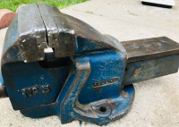 ENGLAND RECORD No 5” VERY HEAVY DUTY BENCH VISE WEIGHT 50lbs