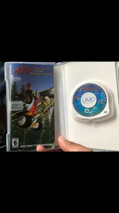 Psp atv game Fun off road video game Good condition $10 Cash preferred