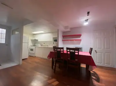 Room available for rent in 3 rooms Basement Apt (McCowan & 14th)