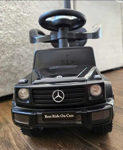 New Black Mercedes 2 in 1 Ride On Car ages 18-36mths , View more