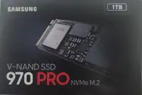 New Opened Box Samsung 970 Pro NVMe M.2 1TB
