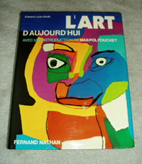 Livre "L'Art d'aujourd'hui", À VENDRE!!!