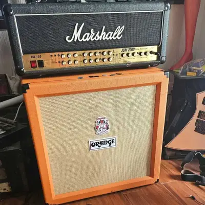 Ampli Marshall et cab Orange, View more