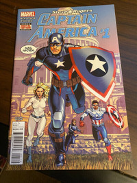 Captain America Steve Rogers #1 2nd Print 2016 Hail Hydra VF/NM