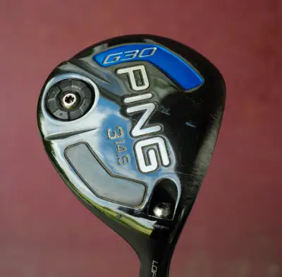 PING G30 3 wood RH - upgraded shaft, with headcover, View more