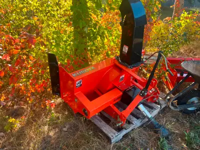 I have a Kubota snowblower for sale. Hardly used as I have a blade that does everything I need it to...