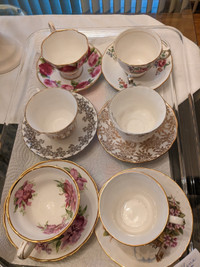 Assorted Tea Cups 