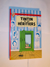 TINTIN,  Livre  "Tintin et les Héritiers" 1999