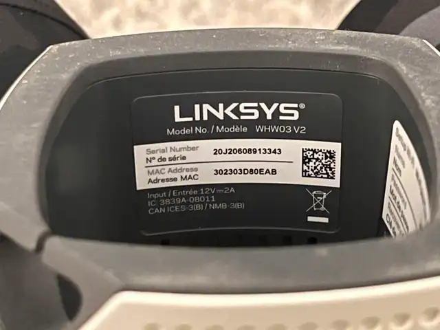 Linksys Velop Dual Band mesh system65751475271427123