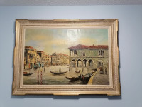 Vintage oil painting