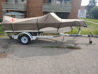 15ft boat and trailer with 70hp outboard