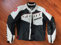 Motorcycle Leather Jacket Scott