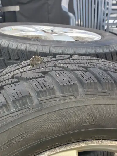 I'm selling a set of used winter tires. Hankook IPike 15/16 * Tire Type: Winter * Condition- used fa...