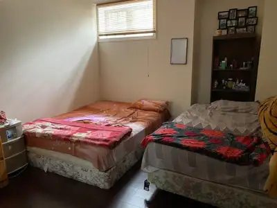 Spacious 2 bedroom basement with separate entrance Available from July 2026. Bright large windows. S...