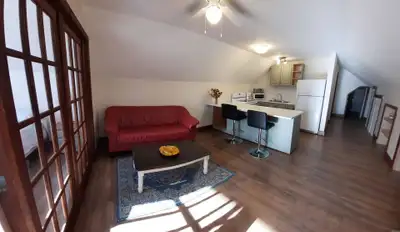 Large 1 bed + den.  All inclusive. Furnished. September 1, 2025