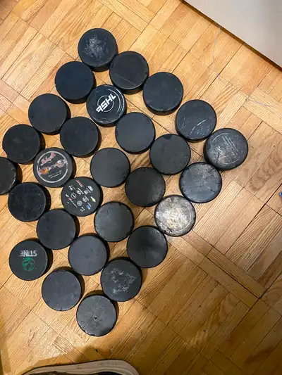 28 pucks used, View more