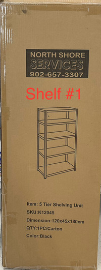 Two types of New Shelving