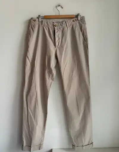 Brunello Cucinelli button fly Chino Pants 34 by 36, View more