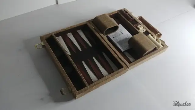 Backgammon en Corde du Roi - 9" in Toys & Games in Longueuil / South Shore - Image 4