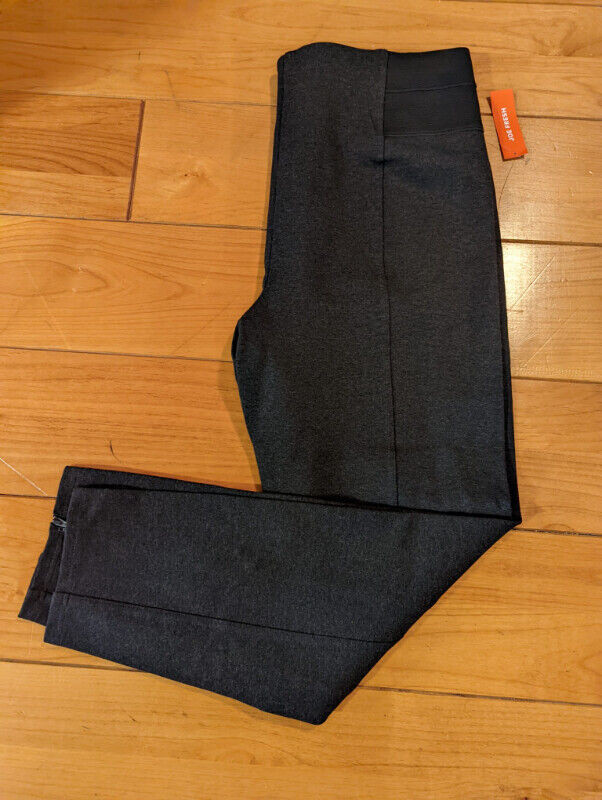 Joe Fresh XL Womens Gray Long Pants Zipper on Legs Elastic Waist in Women's - Bottoms in Mississauga / Peel Region - Image 2