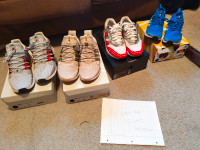 Nike and Adidas size 10 sneakers - cheap