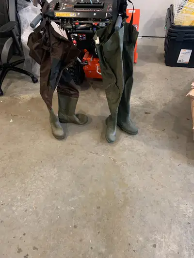 Hip wader size 10, View more